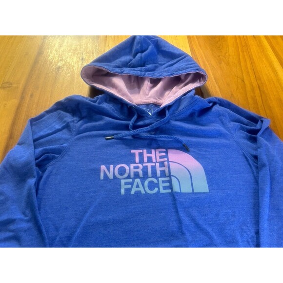 The North Face Womens Medium Hooded Sweatshirt Lightweight Long Sleeve Pullover - Picture 1 of 12